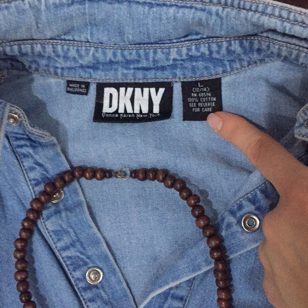 Dkny denim dress - Picture 6 of 8